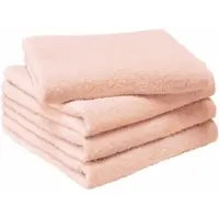 MOODIT Handdoek Troy 50 x 100 cm Pearl Pink (Set van 4)