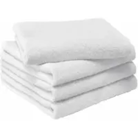 MOODIT Handdoek Troy 50 x 100 cm White (Set van 4)