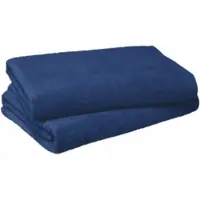 MOODIT Douchelaken Troy 70 x 140 cm Navy Blue (Set van 2)