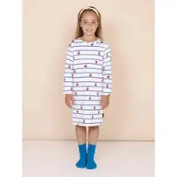 Snurk Long Sleeve Dress Kids Skilift-Maat 128