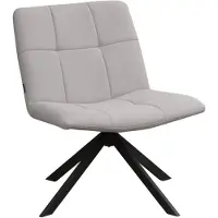 Livin24 Scandinavische fauteuil Eevi gerecyclede stof grijs