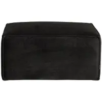 Livin24 Hocker Memphis velvet zwart