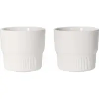 Marc O'Polo Koffiekop Moments Chalk White 280 ml (Set van 4)