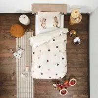 Snurk Dekbedovertrek Kitten Friends?Percal-240 x 200 / 220 cm | Lits-Jumeaux