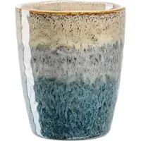 Leonardo Mok Matera Beige/Blauw 300ml (Set van 4)