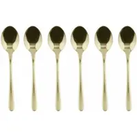 Sambonet Theelepel Taste Mirror PVD Champagne (6-delig)