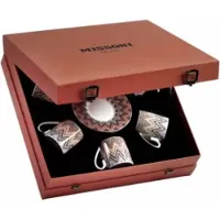 Missoni Kop & Schotel Luxury Gift Box Zig Zag Jarris 148 120 ml (Set van 6)