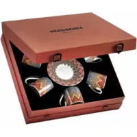 Missoni Kop & Schotel Luxury Gift Box Zig Zag Jarris 156 120 ml (Set van 6)