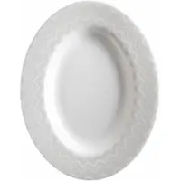 Missoni Serveerschaal Zig Zag White Pickle Dish 23 cm