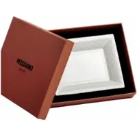 Missoni Serveerbord Luxury Gift Box Zig Zag White Rectangular Tidy Tray Large