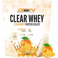 German Elite Nutrition Clear Whey Isolaat - Eiwitshake - Proteïne Ranja - Orange / Sinaasappel smaak - 30 Servings - 900 g - 24g proteïne per serving - Verfrissend proteïne shake