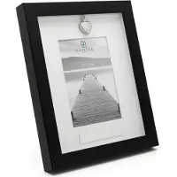Zilverstad - Memory fotolijst met ashouder 10x15 cm zwart