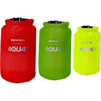 Oxford Aqua waterdichte tassen - 5 liter / 7 liter / 12 liter - 3 Eenheden - Veelkleurig - Handig voor outdoor