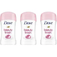Dove Deodorant Stick Beauty Finish - 3 x 40 Gram