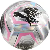 Puma voetbal Cage II hologram - Maat 5 - zilver/pink