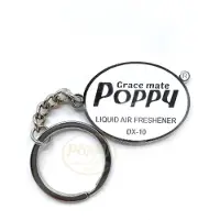 Grace Mate Poppy RVS sleutelhanger Poppy Grace Mate Deluxe. Verpakt in een geschenkdoos