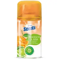 At Home 6x Automatische Spray Navulling Mandarijn en Limoen 250 ml