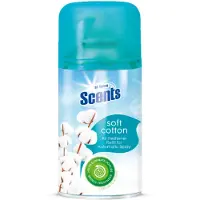 At Home 12x Automatische Spray Navulling Fris Katoenlinnen 250 ml