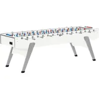 Garlando Voetbaltafel - Wit - Kickertafel - Voetbaltafel
