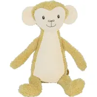 Happy horse Aap Mano Knuffel 36cm - Geel - Baby knuffel