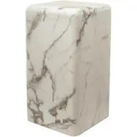 Pols Potten Pillar Marble Look White Small