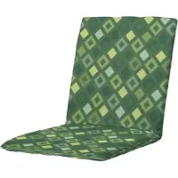 Madison Stapelstoelkussen Madison Grids Green (97 x 49 cm)