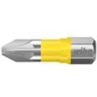 Wiha 41589 Kruis-bit Aandrijving: 1/4 (6,3 mm) Uitvoering: Kruiskop Pozidriv PZ 2 25 mm