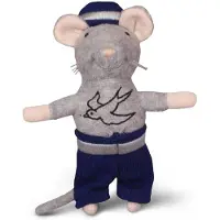 Invento Sam & Julia: Pluche muis: Opa Zeeman