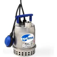 Ebara Optima A – Dompelpomp RVS – 250W – 9.000 l/u – Opvoerhoogte 7m – met standaard vlotter