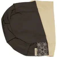 Samarali Biologisch Katoenen Halve Maan Meditatiekussenhoezen - Grijs - 38 x 25 x 14 cm - Geschikt voor Zafu Meditatiekussen - Yoga Kussen - Duurzaam - Zen Accessoire