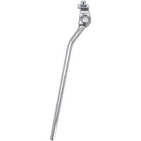 Pletscher Esge M10x20 Mm Side Stand Zilver 305 mm