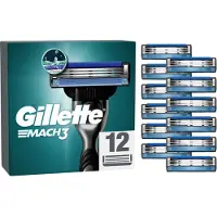 Gillette Mach 3 Scheermesjes 12 stuks