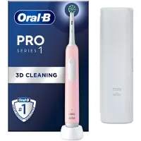 Oral-B - Pro1 Roze Elektrische Tandenborstel + TC