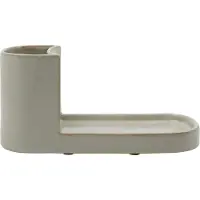 Meraki Grote borstel en zeephouder Datura grey
