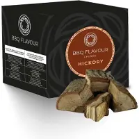 Yakiniku - BBQ Flavour Accessoire Flavour Brokken Hickory 500gr - Hout - Zwart