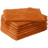 MOODIT Washandje Troy 16 x 21 cm Bronze (Set van 8)