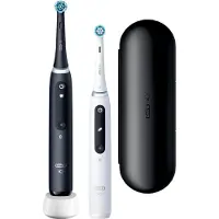 Oral-B iO Series 5 Duo 415121 Elektrische tandenborstel Zwart, Wit