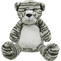 YKK Funnies Knuffel Tijger Tummies 45cm - Zachte Knuffel voor Kinderen - Grote Pluche Knuffel - Knuffelspeelgoed voor Baby & Peuter - Cadeau voor Jongens & Meisjes