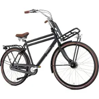 POPAL Daily Dutch Prestige N7 RB Naafdynamo Mat Zwart Heren 61 cm