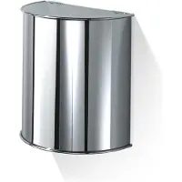 DECOR WALTHER Prullenbak aan de muur 3,5 L Chrome