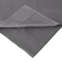 Tempur Home by Topper Hoeslaken - Antraciet – 180 x 200 x 9 cm – Zijdezacht Bamboe – Hoeslaken Strijkvrij – Geschikt voor Droger