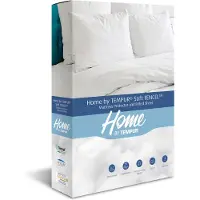 Tempur Home by matrasbeschermer Wit 140 x 210 x 25 cm – waterdicht – verkoelend – anti huisstofmijt – cooling TENCEL
