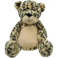 Funnies Knuffel Luipaard tummies 45cm - Zachte Knuffel voor Kinderen - Grote Pluche Knuffel - Knuffelspeelgoed voor Baby & Peuter - Cadeau voor Jongens & Meisjes