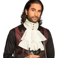 Boland Bef Steampunk | Jabot (wit)