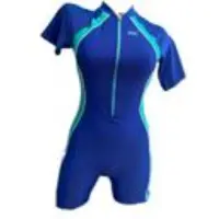 Zoggs - kneesuit - blauw - korte mouwen - maat 34
