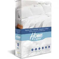 Tempur Home by matrasbeschermer 160 x 210 x 25 cm – waterdicht – verkoelend – anti huisstofmijt – cooling TENCEL – nature