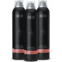 Janzen Shower Foam Coral 58 3-pack