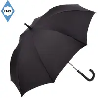 FARE Paraplu - Ø 105 cm - Automatisch openend - Winddicht - Polyester/glasvezel/staal - Zwart