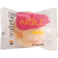 Argiletz Zeep Roos/Roze Klei Bio 100g