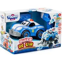 Silverlit Build My First RC Politiewagen - Kleuterspeelgoed - Bouwen en spelen